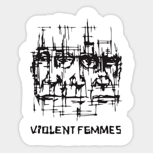 FAMOUS BAND VIOLENT Sticker